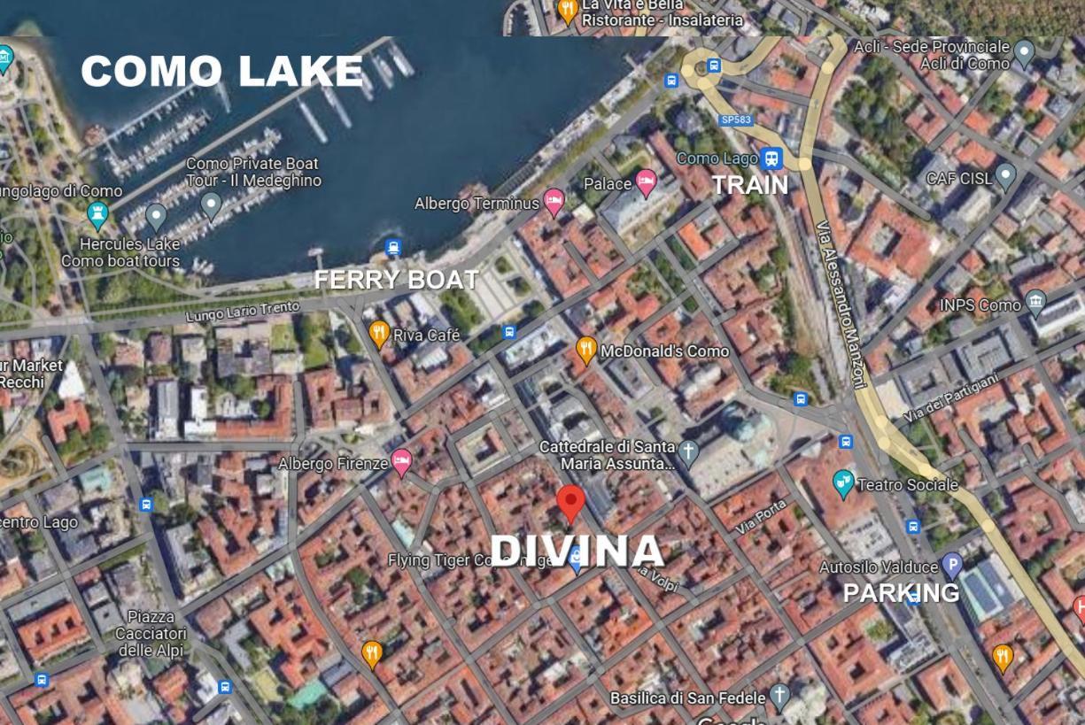 Divina Luxury Apartment With Jacuzzi Near The Lake Como Luaran gambar